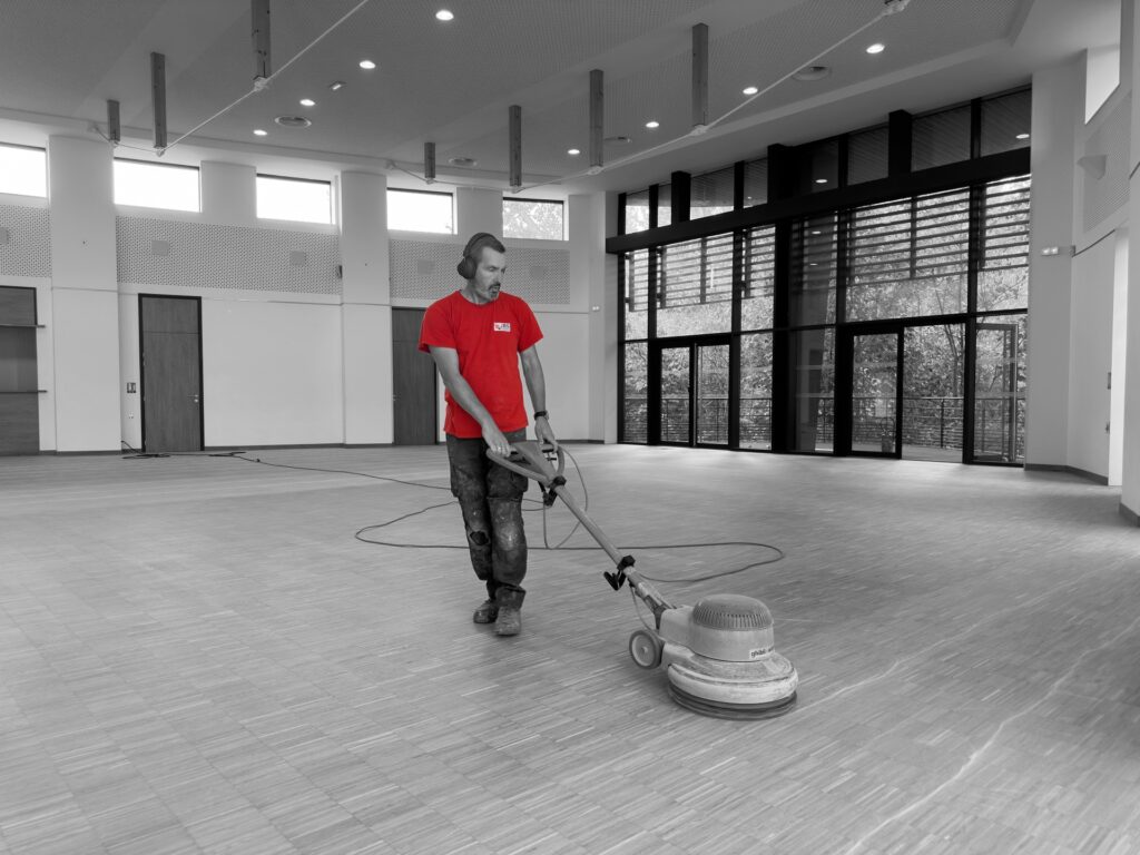 deuxième vie pour un parquet à Bayeux